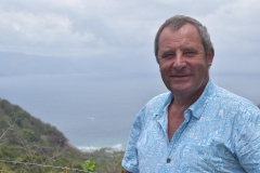 Loïc à Tahuata route Motopu