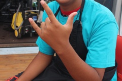 Ismael Maraiauria, élève de 3e du collège de Teva i Uta.