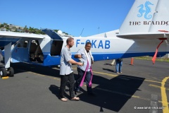 bénédiction de l'avion d'Air Tetiaroa