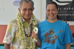 Oscar TEMARU - Anne Lise RUAHE de Tevari Billard