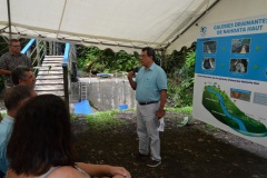 Inauguration galeries drainantes Pirae