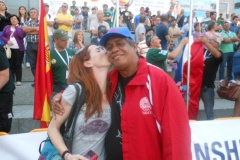 Quelque soit l'endroit dans le monde, comme ici en Espagne, il sympathysait rapidement et laissait toujours de bon souvenirs