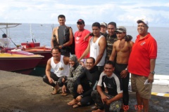 En 2009, il encadrait les jeunes de la presqu'île avec Alféo pour les jeux des îles du vent