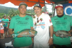 Le vainqueur dans la catégorie Novices