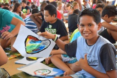 Les enfants ont exprimé leurs talents.