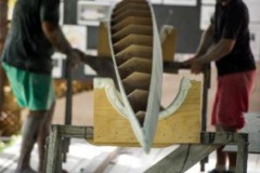 24 - Projet va'a motu  la pirogue se met à l'eau 4