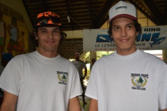 Tunui et Tearii COWAN ont surpris tout le monde avec leur pêche durant la 2ième journée