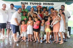 Toute la famille de Feti'a était présente pour ce mémorial dont sa petite fille, Vaimiti TEIEFITU, miss tahiti 2015