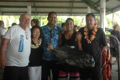 Les VERGHNES ont organisé le mémorial Tom HOPARA le samedi 9 janvier et ont sorti la plus grosse prise du championnat (uruati de 19 kilos)