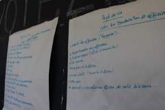 Les organisateurs travaillent à la réussite éducationnelle (l’apprentissage du savoir, du savoir être et du savoir-faire).