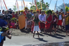 Hokulea, maeva (côté plage)