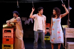 La Main de Leïla d'Aïda Asgharzadeh et Kamel Isker. Mise en scène Régis Vallée.