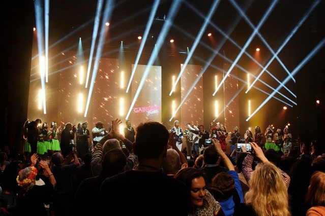 Gabilou à l'Olympia - Janvier 2019. Crédit : Philippe Binet. Gabilou à l'Olympia - Janvier 2019. Crédit : Philippe Binet.