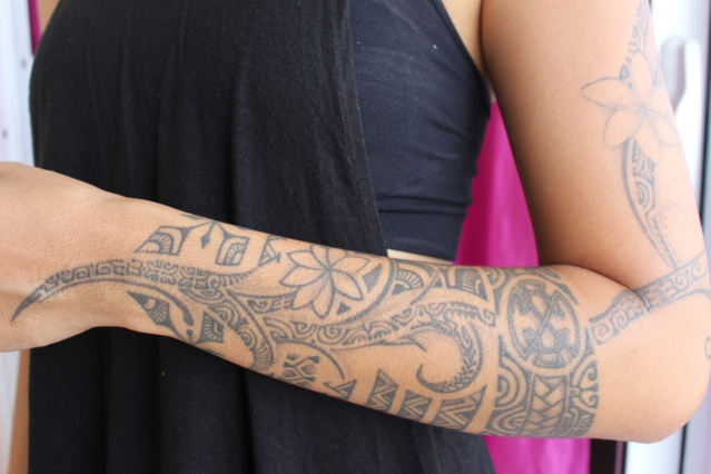 Grace Jaudon, ink Girl Tahiti 2018. Grace Jaudon, ink Girl Tahiti 2018.