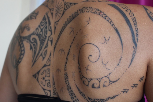 Grace Jaudon, ink Girl Tahiti 2018. Grace Jaudon, ink Girl Tahiti 2018.