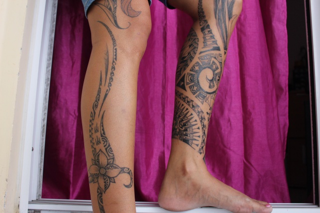 Grace Jaudon, ink Girl Tahiti 2018. Grace Jaudon, ink Girl Tahiti 2018.