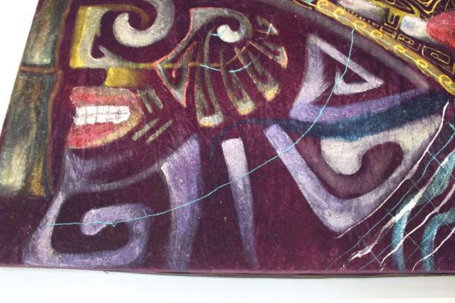 Une exposition en trio pour illustrer le thème Matières & motifs. Une exposition en trio pour illustrer le thème Matières & motifs.