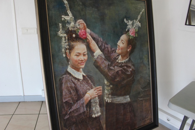 Oeuvre de Fu Xiaolan. 