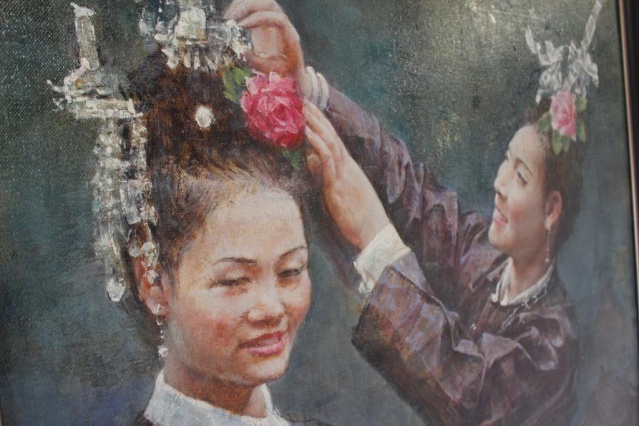 Oeuvre de Fu Xiaolan.