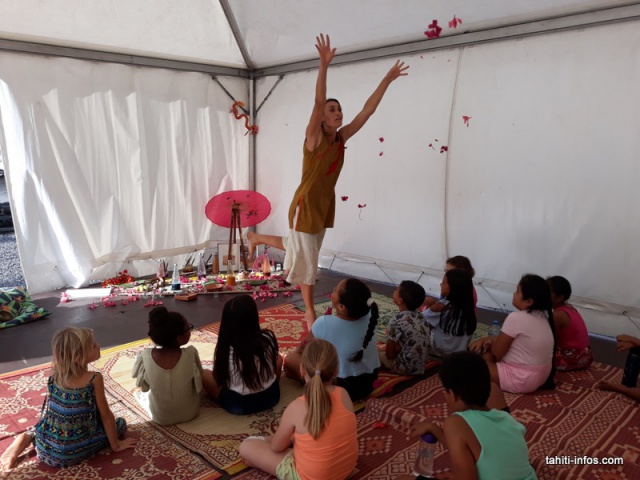 Les plus jeunes ont eu le droit à de belles histoires 