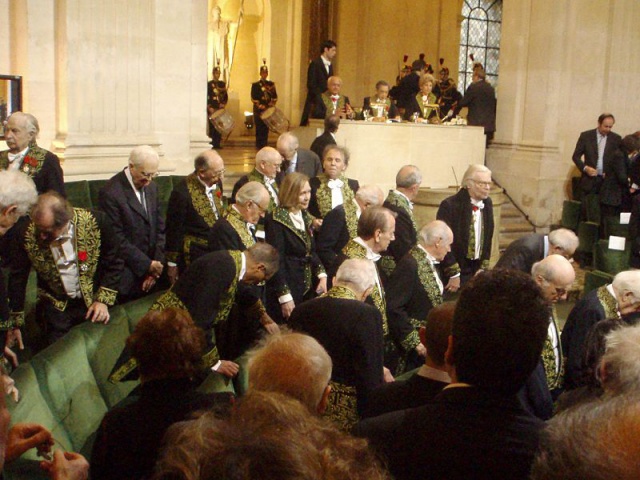 Quelques académiciens.