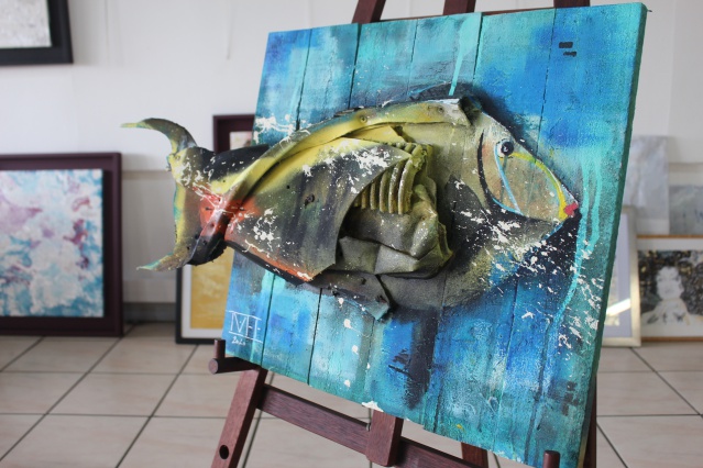 Oeuvre de Tafetanui Tamatai, dit Tafe. Oeuvre de Tafetanui Tamatai, dit Tafe.