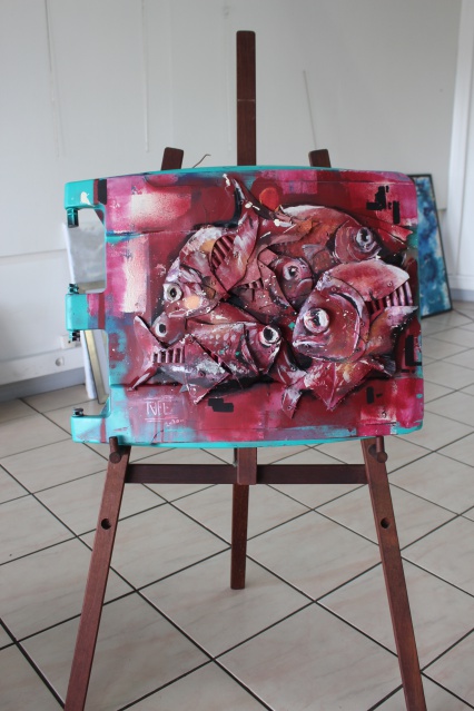 Oeuvre de Tafetanui Tamatai, dit Tafe. Oeuvre de Tafetanui Tamatai, dit Tafe.