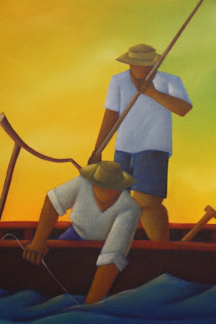 Toile de Philippe Dubois.