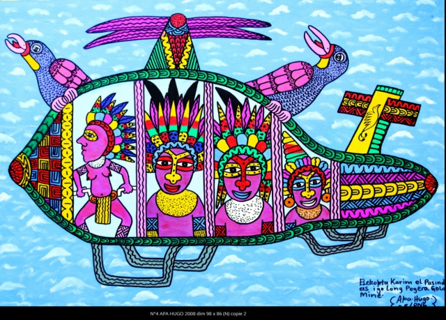 Tiré du livre Le Trottoir magique du clan Kauage paru chez Au Vent des îles.