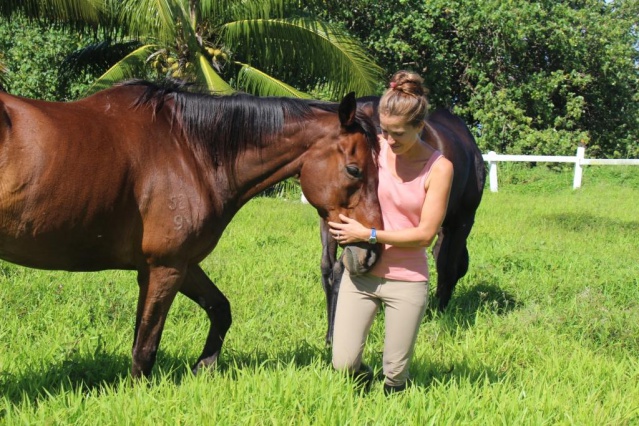 Jessica Deschamps à Mataiea.