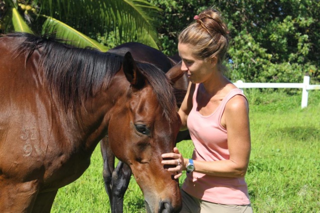 Jessica Deschamps à Mataiea.