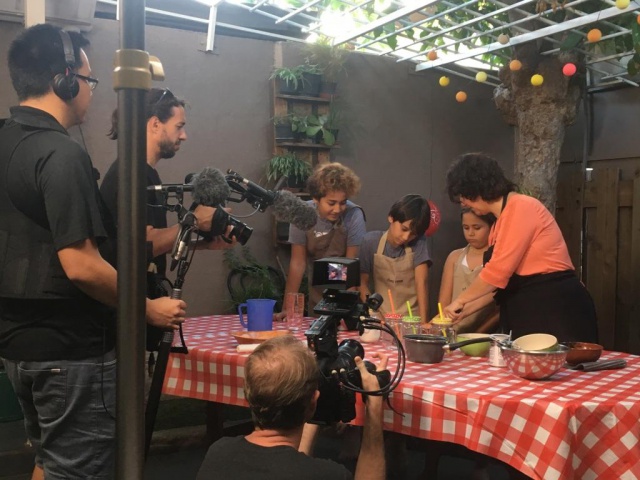 Une famille en pleine forme