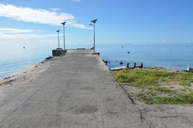 1- Raroia - Lieu d'implantation de la prochaine darse 1- Raroia - Lieu d'implantation de la prochaine darse