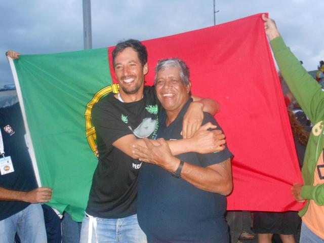 le champion du monde 2012 Jody LOT avec Fetia du club Maire Nui de Tautira