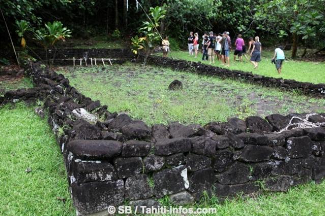 La visite au marae La visite au marae