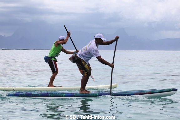 Taaroa Dubois et Eric Léou-on à la lutte pour la 2ème place _new