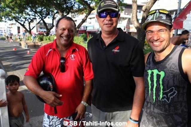 Teva Bernardino (président de la fédé, James Tom Sing Vien, Karl Helme