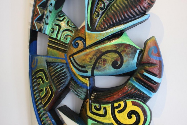 Board sculptée par HTJ - Détail Board sculptée par HTJ - Détail