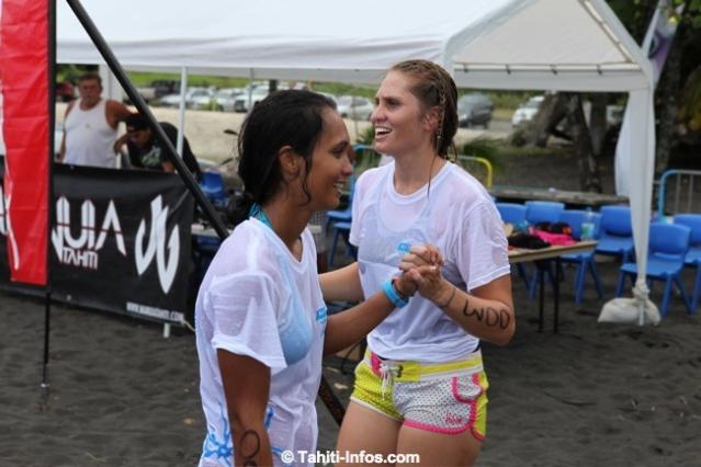 Uranui Chevalier et Heilani Sanford