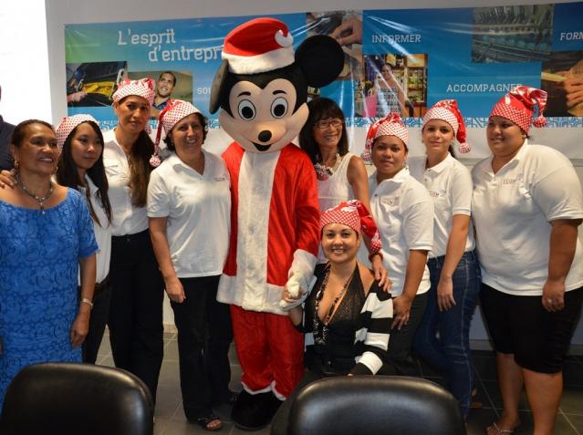 La mascotte favorite des enfants vous donne rendez-vous dans les rues de Papeete.
