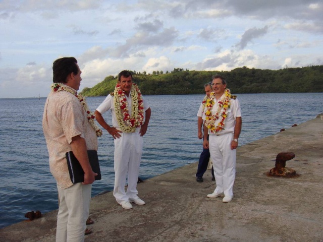 2 - Visite du Quai de Rairua 2 - Visite du Quai de Rairua