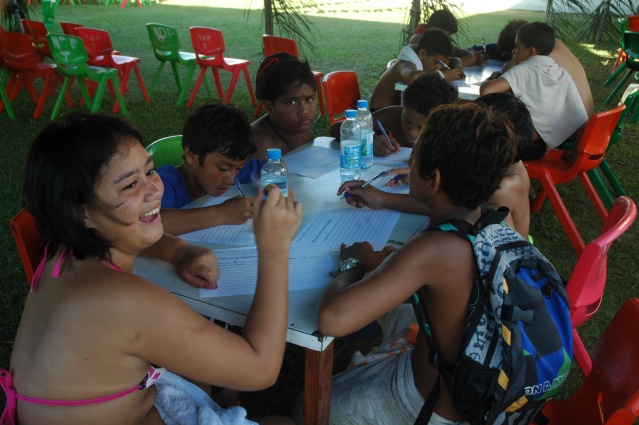 production d'écrits en reo tahiti