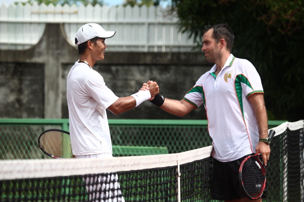 Le finale du championnat de tennis Le finale du championnat de tennis
