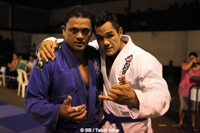 Hiro et Manaotua le choc de la cat - de 100 kg Hiro et Manaotua le choc de la cat - de 100 kg