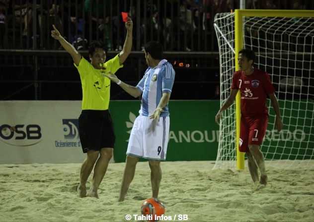 La sanction est de couleur rouge La sanction est de couleur rouge