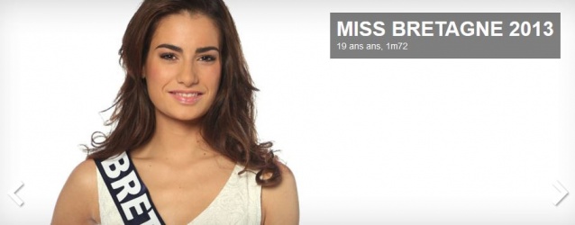 Miss Bretagne Marie Chartier 19 ans 1m72 Miss Bretagne Marie Chartier 19 ans 1m72