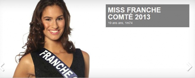 Miss Franche Comté Camile Duban 19 ans, 1m74 Miss Franche Comté Camile Duban 19 ans, 1m74