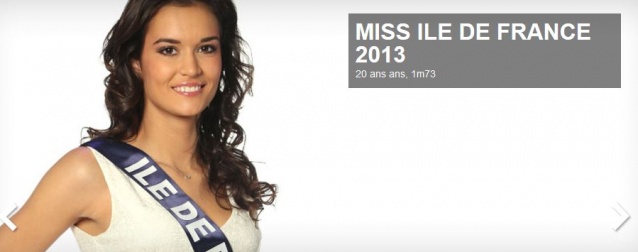 Miss Ile de France Laetitia Vuillemard 20 ans, 1m73 Miss Ile de France Laetitia Vuillemard 20 ans, 1m73