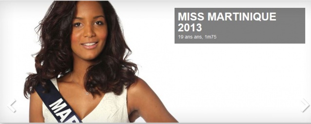 Miss Martinique Nathalie Fredal 19 ans, 1m75 Miss Martinique Nathalie Fredal 19 ans, 1m75