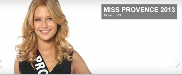 Miss Provence Laëtizia Penmellen19 ans, 1m71 Miss Provence Laëtizia Penmellen19 ans, 1m71